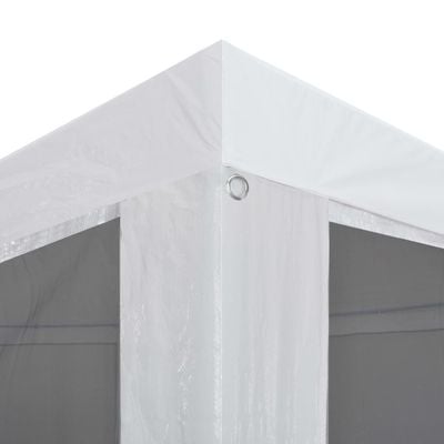 Party Tent with 8 Mesh Sidewalls 9x3 m