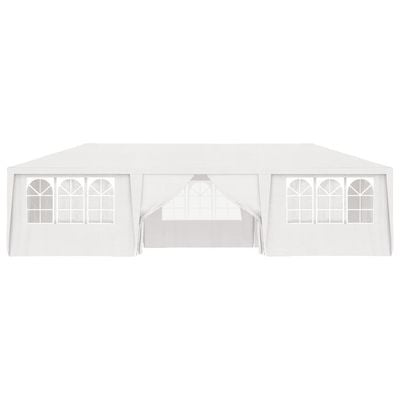 Professional Party Tent with Side Walls 4x9 m White 90 g/m?