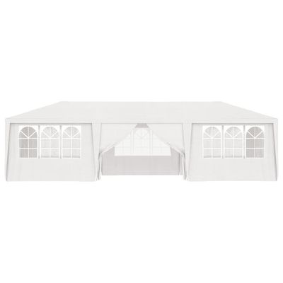 Professional Party Tent with Side Walls 4x9 m White 90 g/m?