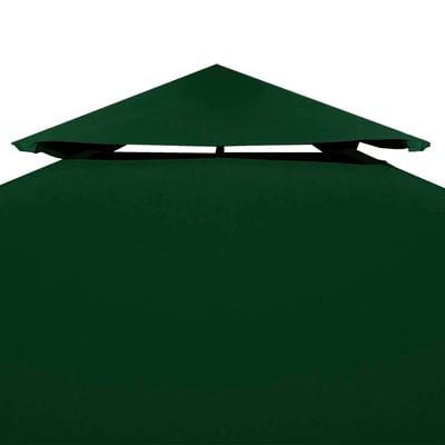 Gazebo Cover Canopy Replacement 310 g / m² Green 3 x 3 m