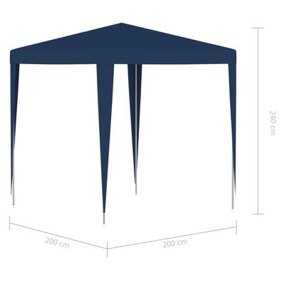 Party Tent 2x2 m Blue