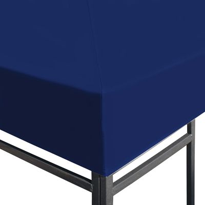 Gazebo Top Cover 310 g/m² 4x3 m Blue