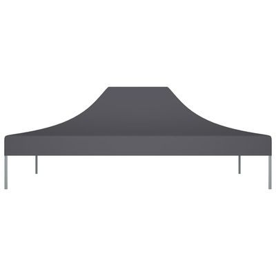 Party Tent Roof 4.5x3 m Anthracite 270 g/m²
