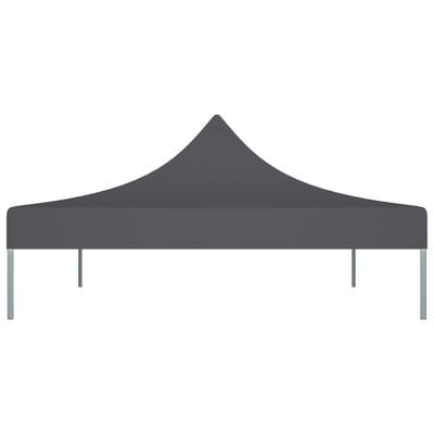 Party Tent Roof 4.5x3 m Anthracite 270 g/m²