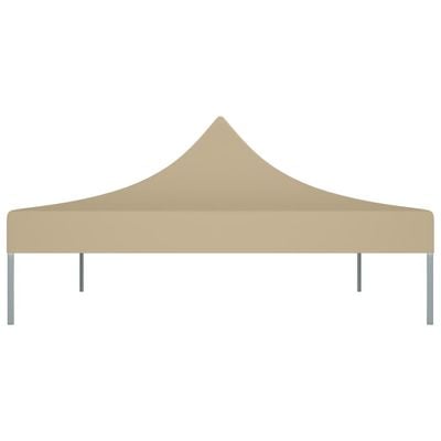 Party Tent Roof 4.5x3 m Beige 270 g/m²