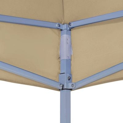 Party Tent Roof 4.5x3 m Beige 270 g/m²