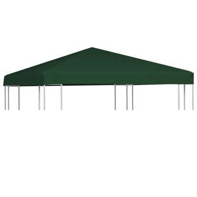 Gazebo Top Cover 310 g/m² 3x3 m Green