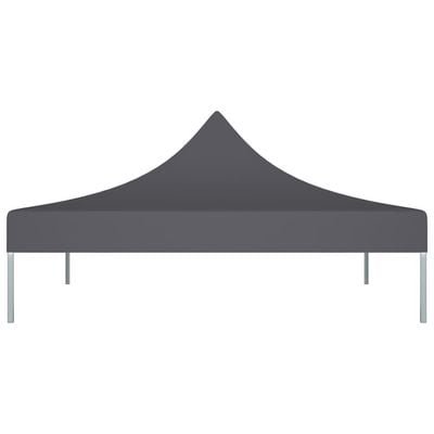 Party Tent Roof 2x2 m Anthracite 270 g/m²