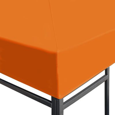 Gazebo Top Cover 310 g/m² 4x3 m Orange