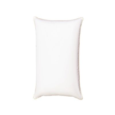 Soft Cotton Hotel Pillow Golden Single Piping Microfiber 50x70cm Made in Uae