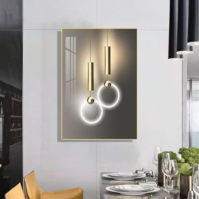 BLISS VIE PAINTING HANGING BULBS 50x100