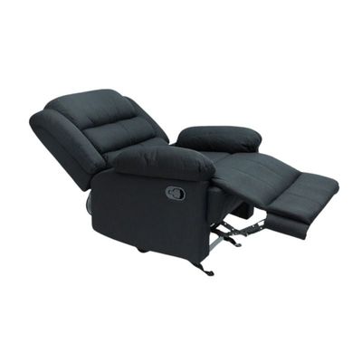Recliner sofa, Recliner Chair, Rocking sofa with footrest, Comfortable & Durable BLACK Color
