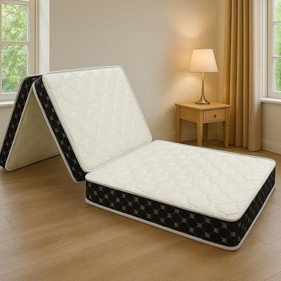 Tri Folding Mattress Small Single Size, Kids Mattress 60x120x12  cm