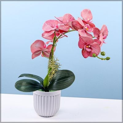 Yatai Flower Arrangement Vases with Elegant Contemporary Style 4 pcs | Mixed Colors Ceramic and Plastic Vases for Beautifull Flower Arrangements | Showcase Vases (1, white9)