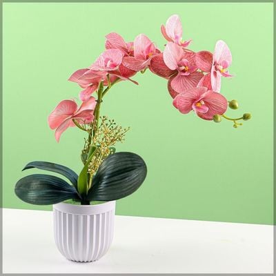 Yatai Flower Arrangement Vases with Elegant Contemporary Style 4 pcs | Mixed Colors Ceramic and Plastic Vases for Beautifull Flower Arrangements | Showcase Vases (1, white9)