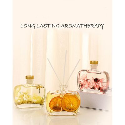 Jasminoide Oil Modern Aromatherapy Diffuser Stick and  Beautiful Glass Bottle for Room Fragrance and Home Décor