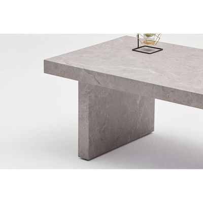 HC Home Canvas Galano Coffee Table Marble Finish Laminated Gray