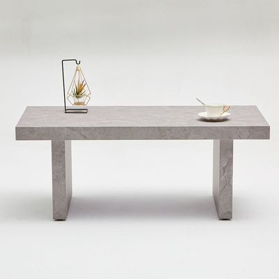 HC Home Canvas Galano Coffee Table Marble Finish Laminated Gray