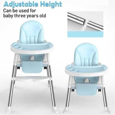 Folding Baby 3 In 1  Highchair Kids Chair Dinning High Chair Children Feeding Baby Chair With Feeding Tray