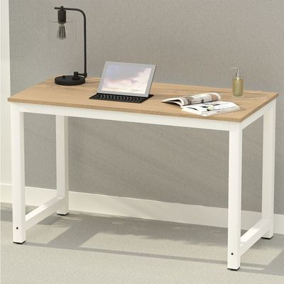 Mahmayi ZCD-25W Modern Study Desk, Modern Executive Desks for Home, Office, Schools, Laptop, Computer Workstation Table - Light Imperia 