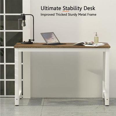 Mahmayi ZCD-25W Modern Study Desk, Modern Executive Desks for Home, Office, Schools, Laptop, Computer Workstation Table - Zabrano