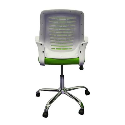 Desk Chair Office Chair for Home Height Adjustable HIGH Back Mesh Computer Chair with Lumbar Support Mesh Swivel Computer Office Ergonomic Executive Chair (Swivil, Green)