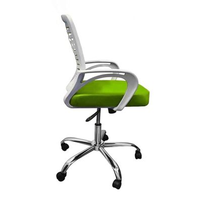Desk Chair Office Chair for Home Height Adjustable HIGH Back Mesh Computer Chair with Lumbar Support Mesh Swivel Computer Office Ergonomic Executive Chair (Swivil, Green)