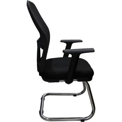 Executive MEDIUM BACK CHAIR ( VISITOR CHAIR ) , WITH LUMBER FOR BACK SUPPORT, HIGH RESILIENCE FOAM, TWO YEARS WARRANTY . 