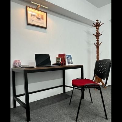 SPLENDOR Reception Visitor Chair Office Conference Desk for Guest Waiting Room Lobby Banquet Events Black (RED-BLACK) 