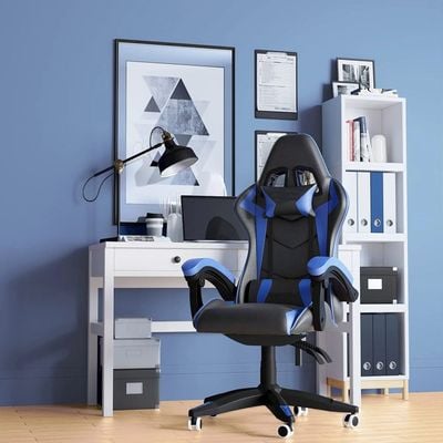 S racer gaming chair blue sale