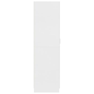 Wardrobe White 80x52x180 cm Engineered Wood
