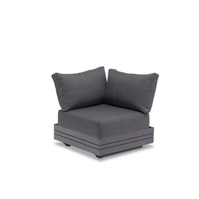 Largo Charcoal Corner Sofa