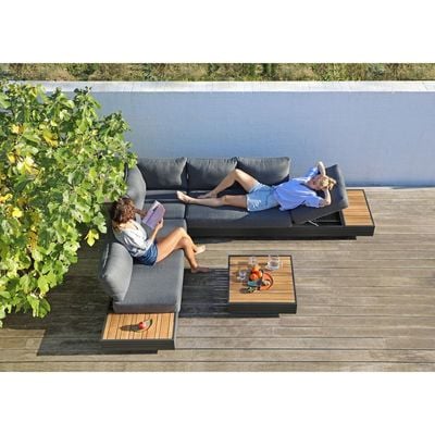 Largo Charcoal Coffee Table Set