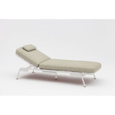 Sunset White 3-seater Sofa convertible to Sun Lounger
