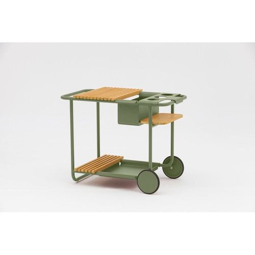Sunset Green Trolley with Wheels