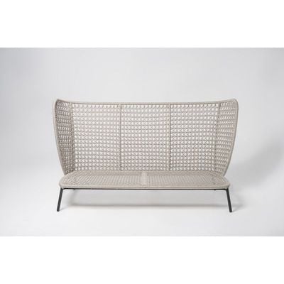 Kane Grey High-Back 3-Seater Sofa