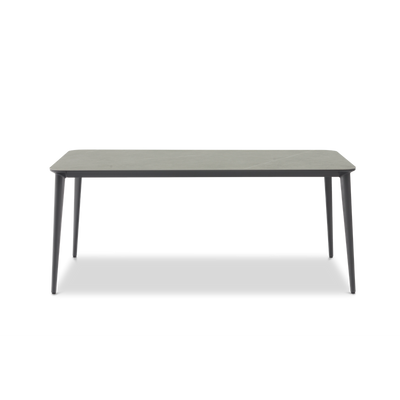 Timo Charcoal Ceramic Top 8-Seater Dining Table (without chairs)