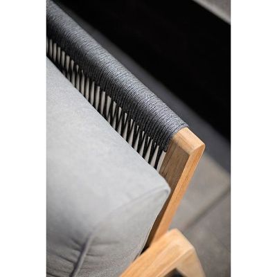 Austin Grey 4-Seater Sofa Set without Coffee Table