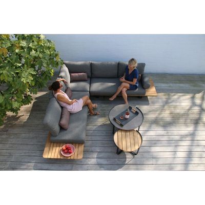 Deck Slim Beige 6-Seater Sofa Set