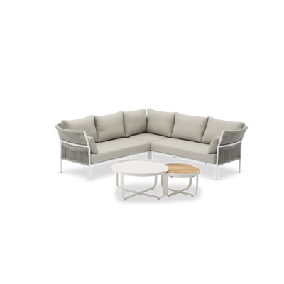 Bloom White Coffee Table Set