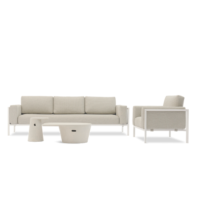 Cliff White Coffee Table Set