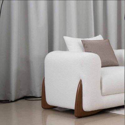The RENZO 2 Seater Sofa Luxurious Design with Premium Fabric Best For Living Room | For Hotel | Wooden Base 