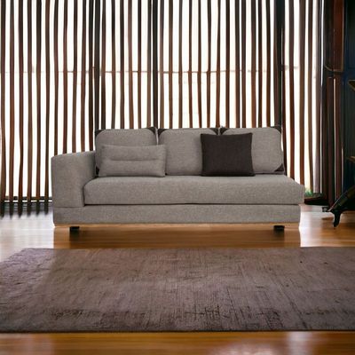 The RETREAT 3 Seater Sofa Luxurious Design with Premium Fabric Best For Living Room | For Hotel | Wooden Base 