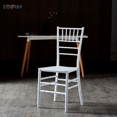 Maple Home Modern Plastic Dining Chair Stacking Bamboo Chair Armless Clear Stool Backrest Kitchen Living Wedding Event Reception Furniture