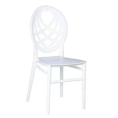 Maple Home Modern Plastic Dining Chair Stacking Bamboo Chair Armless Clear Stool Backrest Kitchen Living Wedding Event Reception Furniture