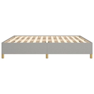 Bed Frame Dark Grey 180x200 cm King Fabric