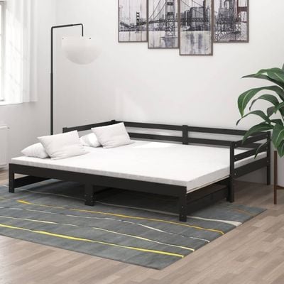 Day Bed Solid Pinewood 90x200 cm