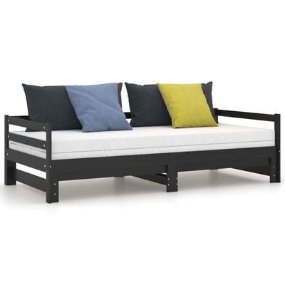 Day Bed Solid Pinewood 90x200 cm