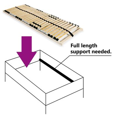 Day Bed White Solid Pinewood 90x200 cm