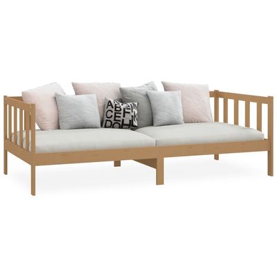 Pull-out Day Bed Solid Pinewood 2x